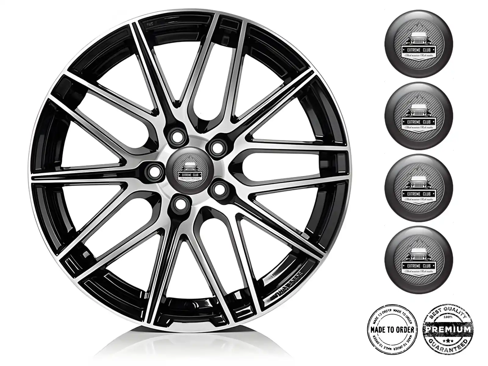 Car Rim Decal Ultimate Plasma Momentum Pulse